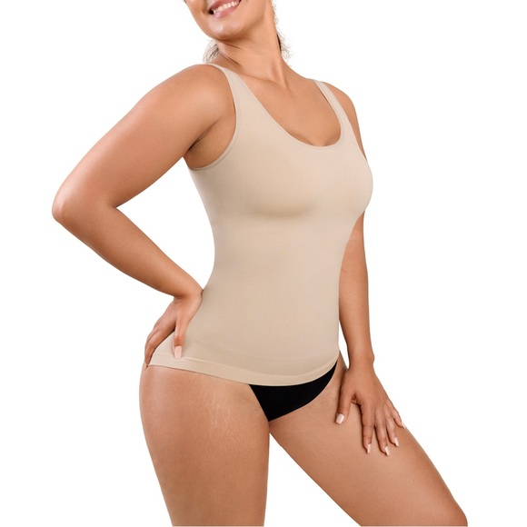 NNEKA ROSE SCULPT TANK TOP - Picture 3 of 12